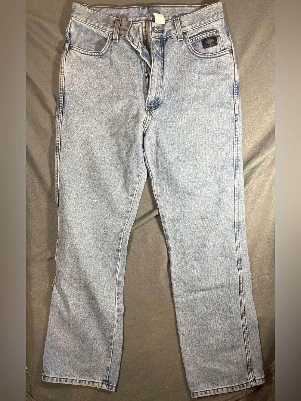 Vintage 90s Harley Davidson High Rise Light Wash Bootcut Jeans 99113-98VW